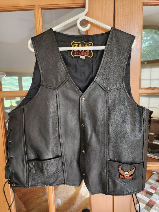 Manzoor Other - Leather Men's Vest Size 50